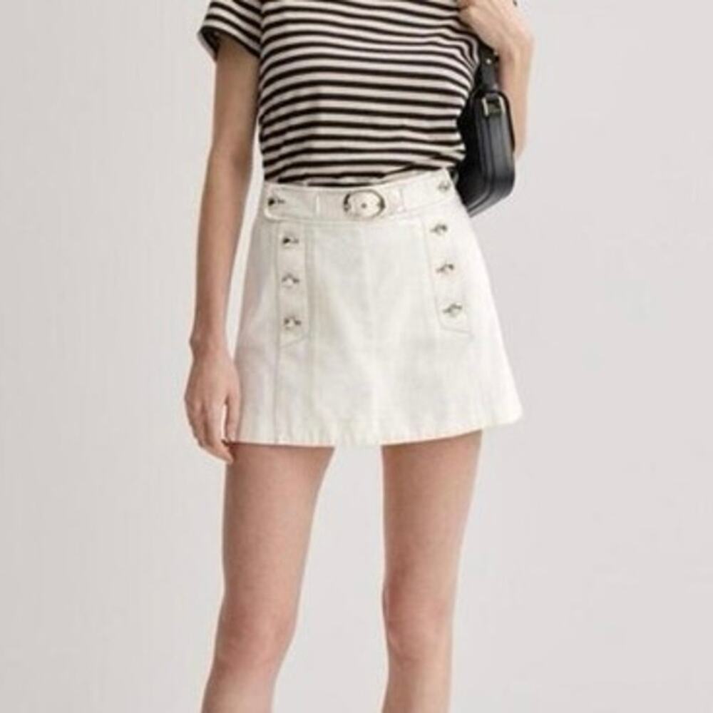 Derek Lam 10 Crosby x RTR
White Belted Mini Skort Size 10